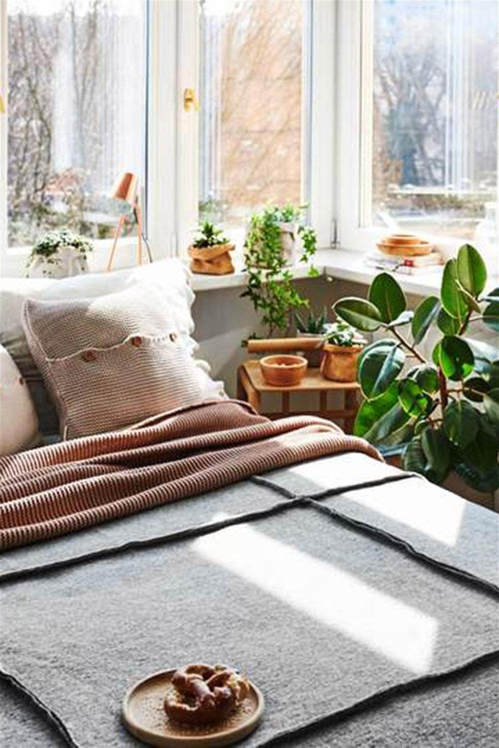 Moyha-Wave Gri Yatak Örtüsü (220 x 250)-Yatak Örtüsü-6-Milagron.com