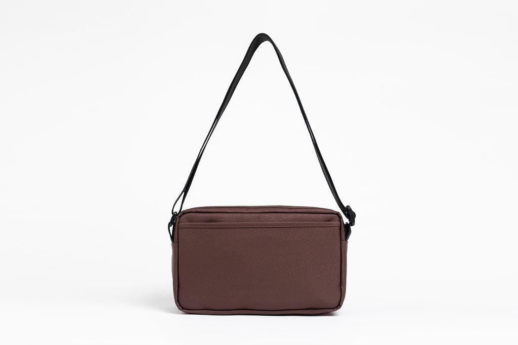 Muni Bum Bag-Grace Double Under Arm Coffee-Bel Çantası-3-Milagron.com