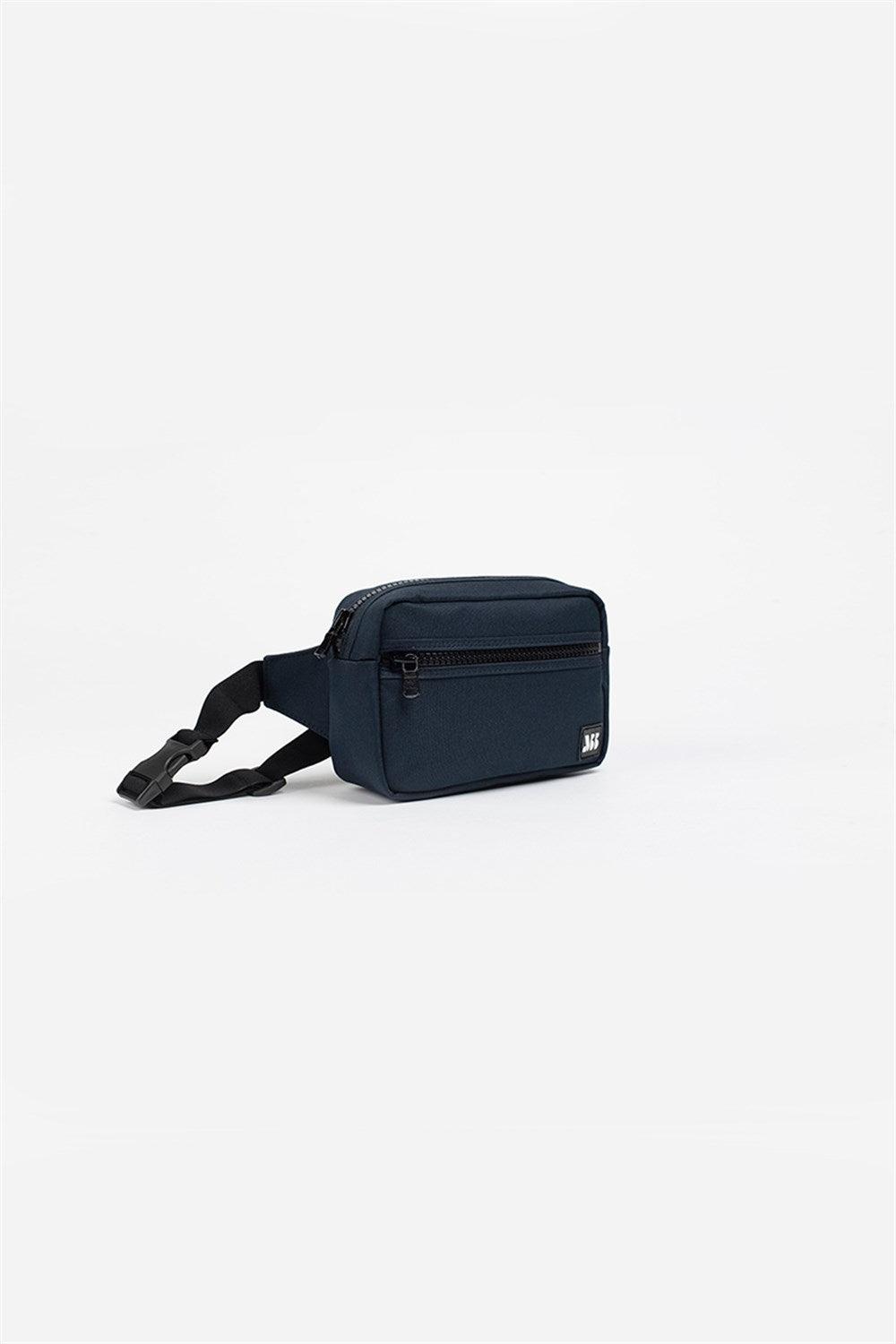 Muni Bum Bag-Mini Mu Navy Blue Single Bumbag-Bel Çantası-3-Milagron.com