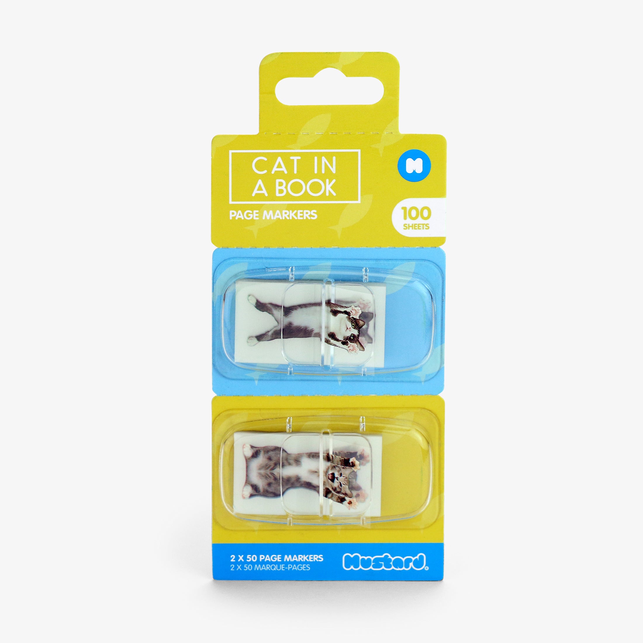 Mustard-Mustard Cat In A Book-Kitap Ayracı-2-Milagron.com