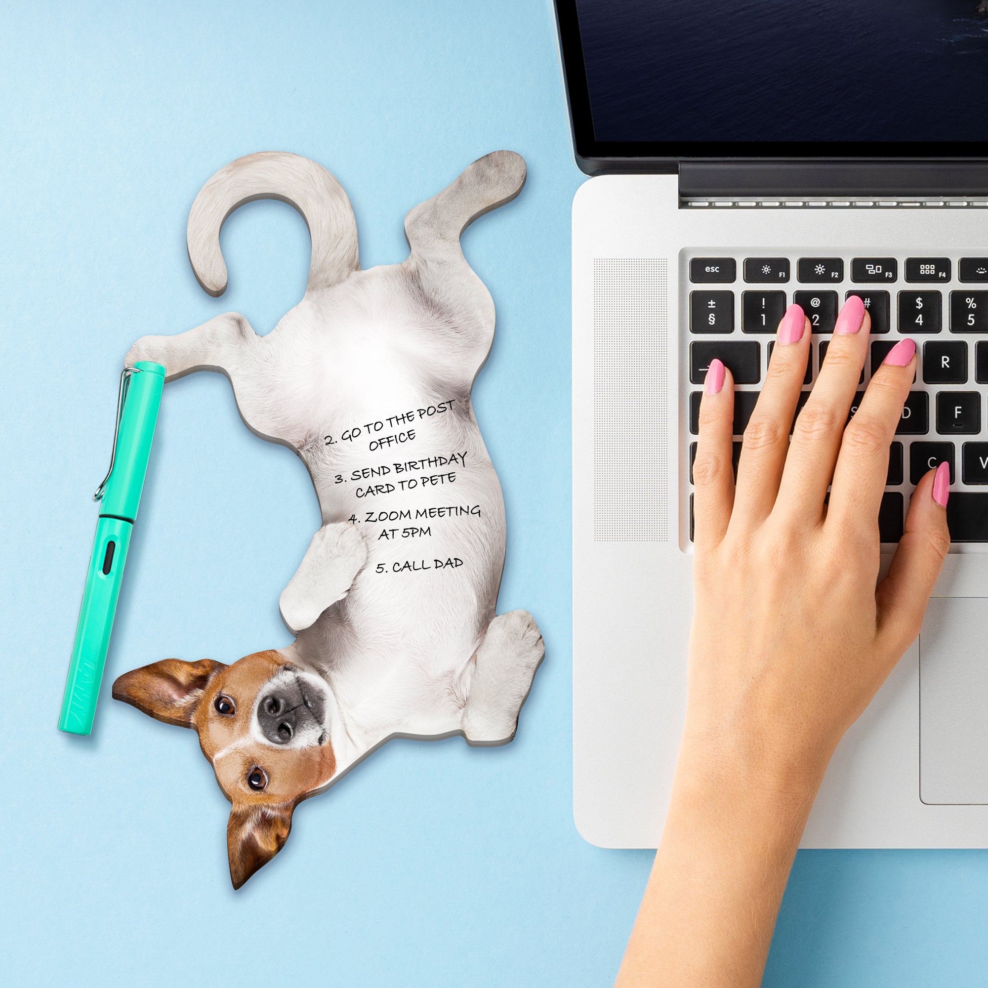 Mustard-Mustard Dog Asılabilir Notluk-Post-it ve Notluk-4-Milagron.com