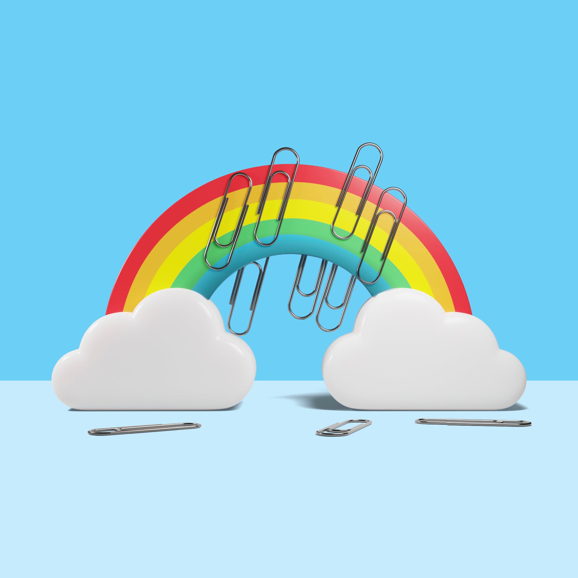 Mustard-Mustard Gökkuşağı Ataç Tutacağı-Masaüstü Organizer-1-Milagron.com