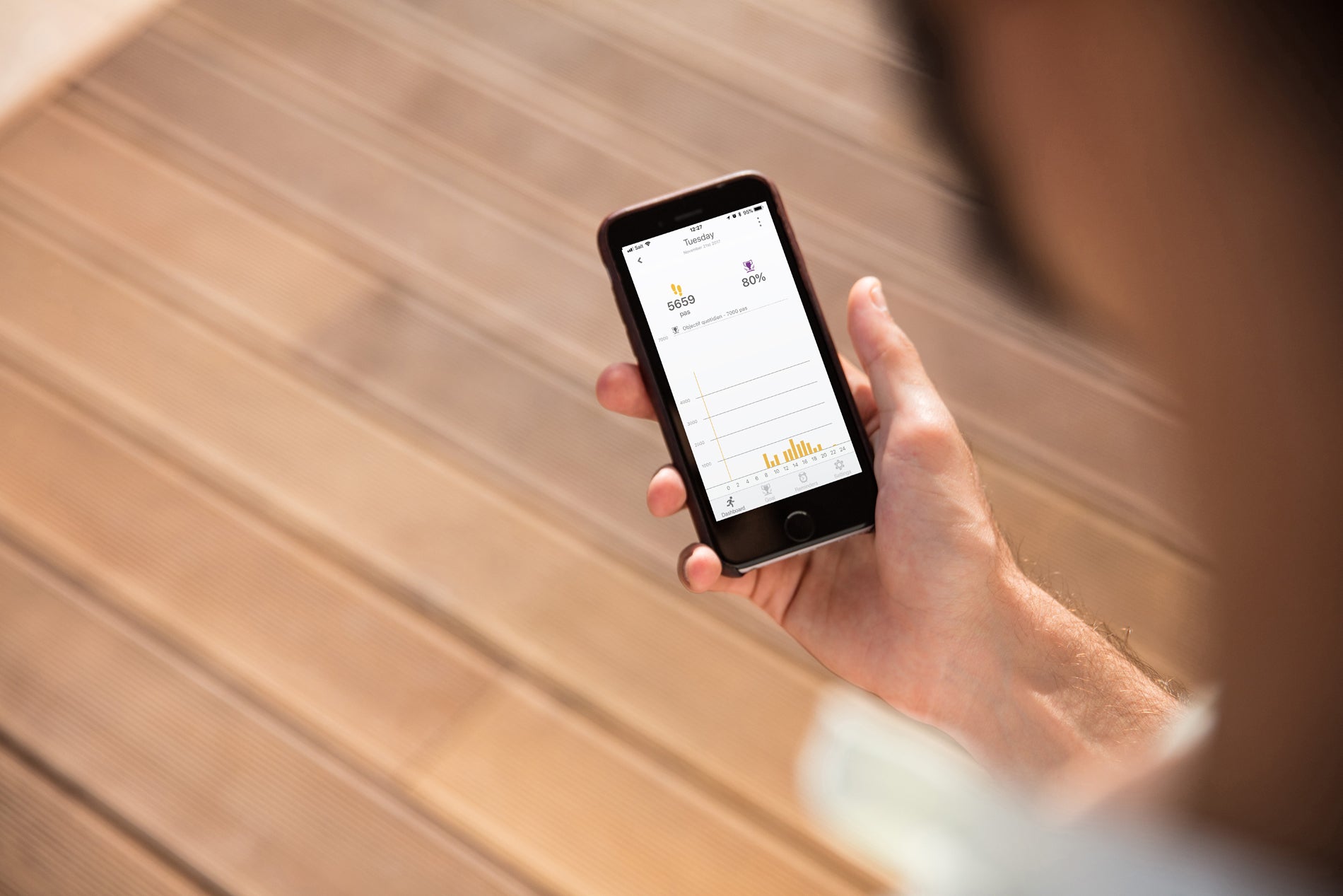 Mykronoz-My Kronoz Zetime Hibrid Saat Regular Siyah Deri-Kol Saati-4-Milagron.com