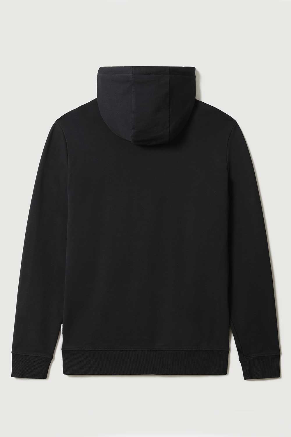 Napapijri-Balis Hood Black 041-Sweatshirts & Hoodies-7-Milagron.com