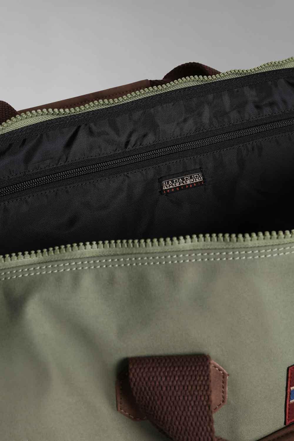 Napapijri-Bering 3 Green Lichen-Bavul & Seyahat Çantası-8-Milagron.com