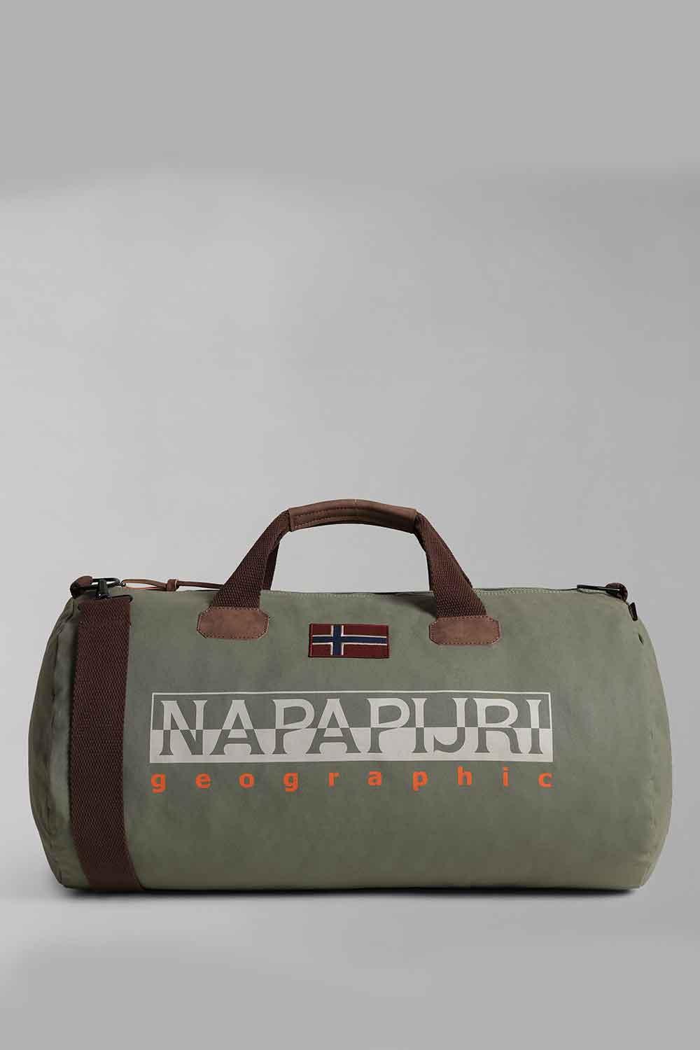 Napapijri-Bering 3 Green Lichen-Bavul & Seyahat Çantası-9-Milagron.com