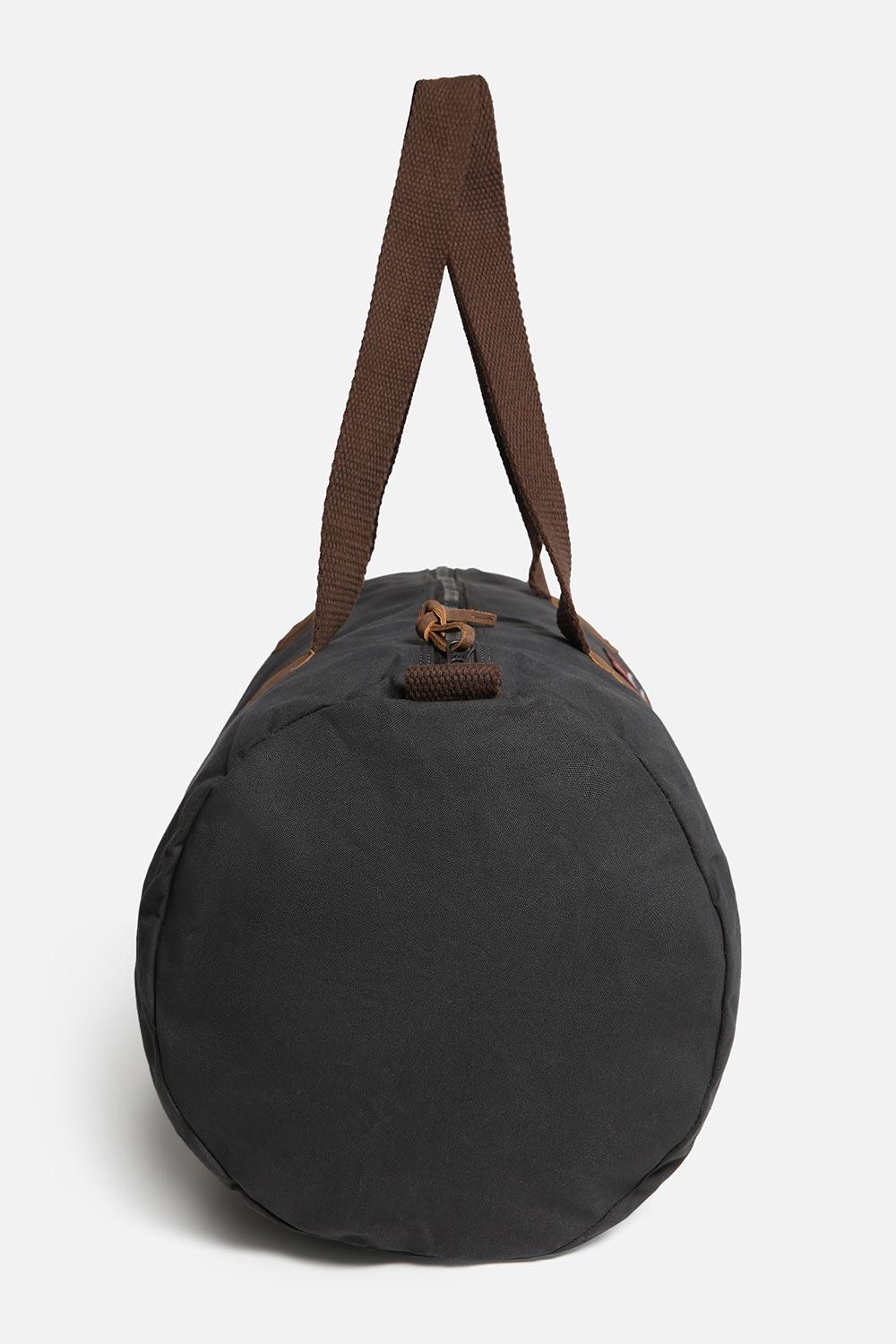 Napapijri-Bering Small 3 Dark Grey Solid-Bavul & Seyahat Çantası-4-Milagron.com