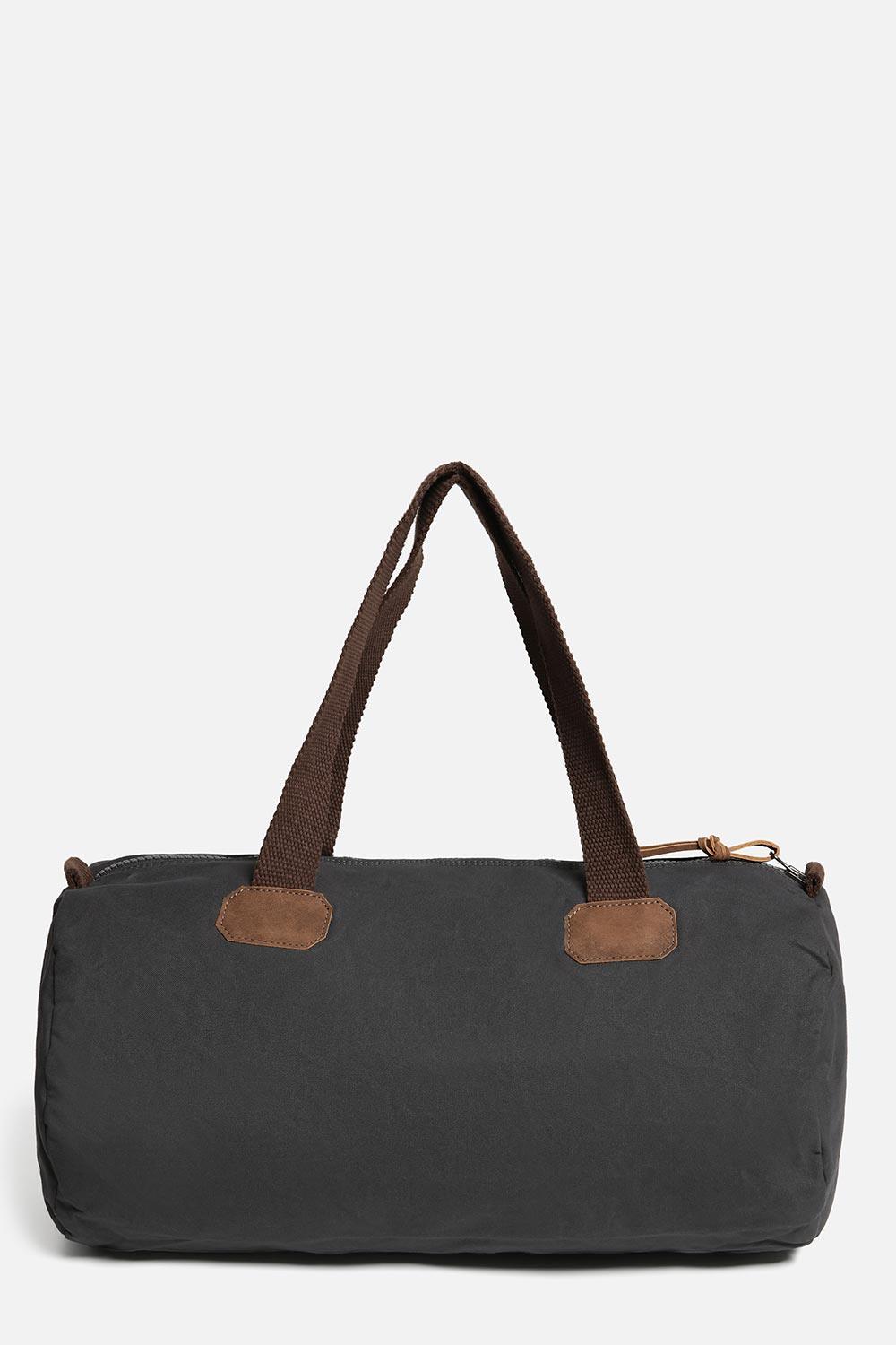 Napapijri-Bering Small 3 Dark Grey Solid-Bavul & Seyahat Çantası-5-Milagron.com