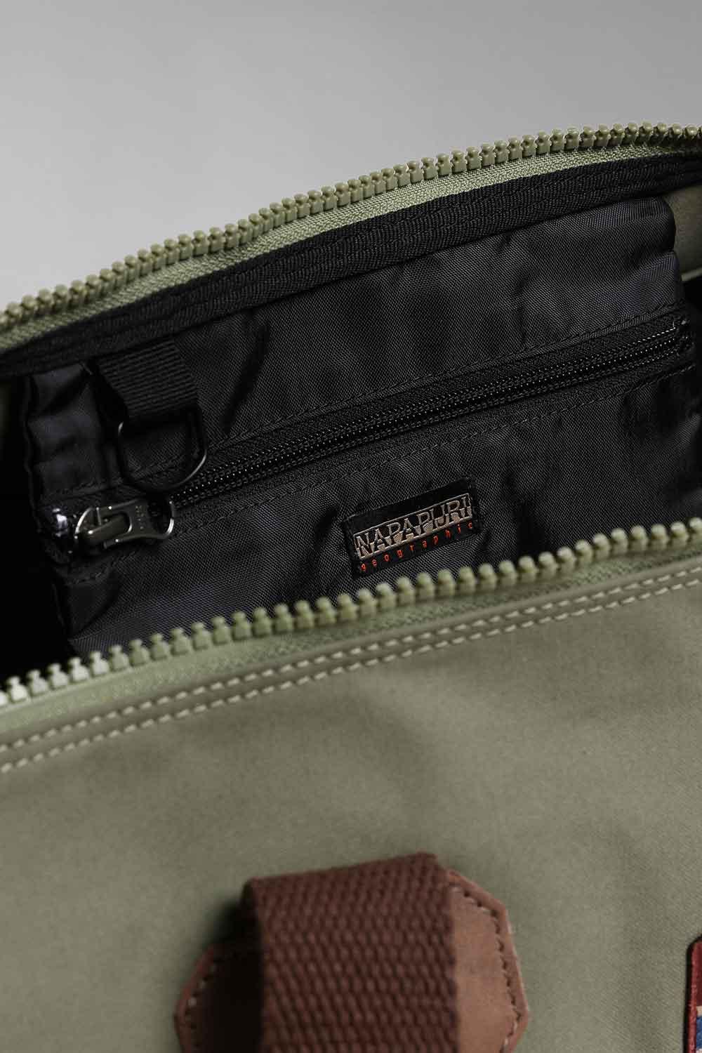 Napapijri-Bering Small 3 Green Lichen-Bavul & Seyahat Çantası-9-Milagron.com