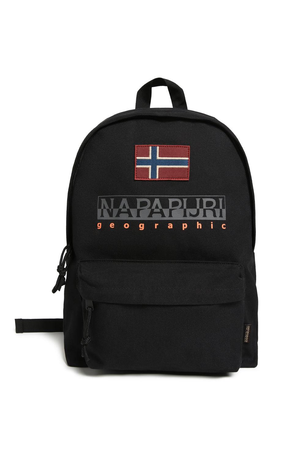 Napapijri-Hering DP Black-Sırt Çantası-1-Milagron.com