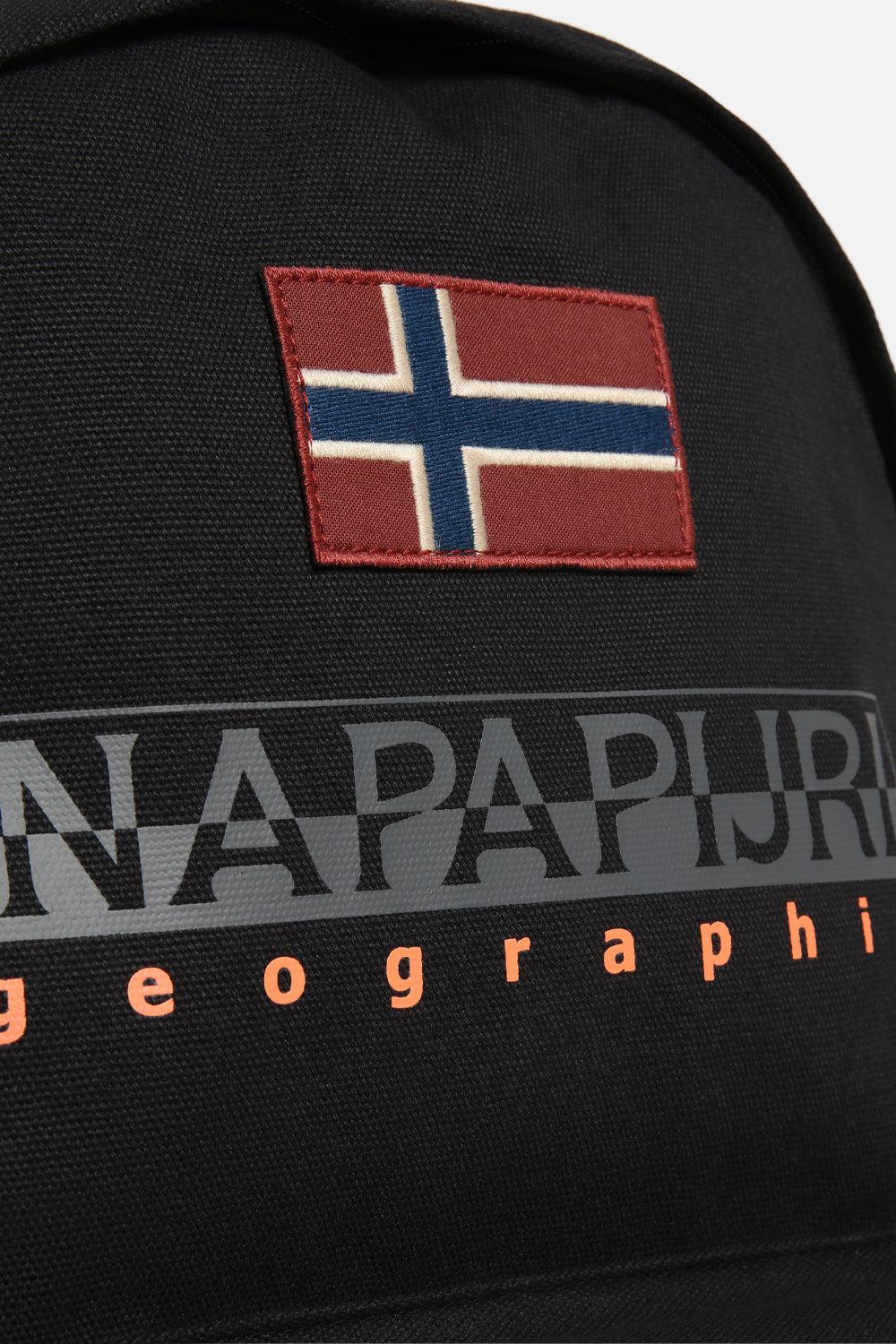 Napapijri-Hering DP Black-Sırt Çantası-4-Milagron.com