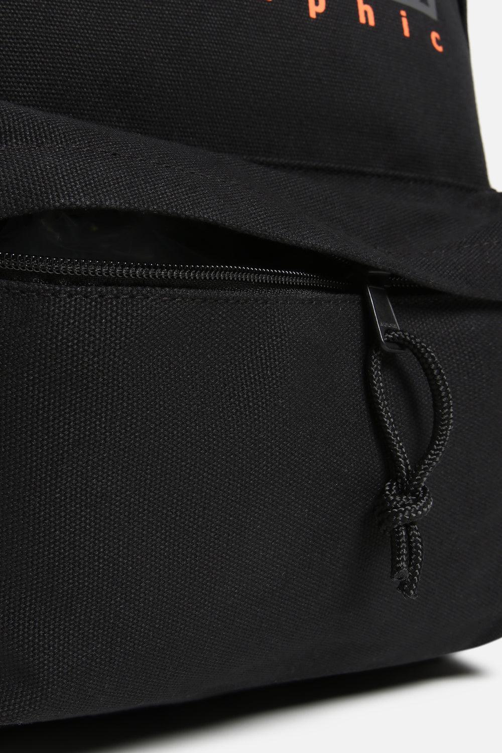 Napapijri-Hering DP Black-Sırt Çantası-5-Milagron.com