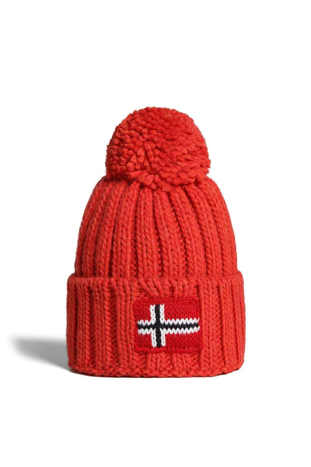 Napapijri-Kids Semiury 6 Red Poppy-Bere-1-Milagron.com