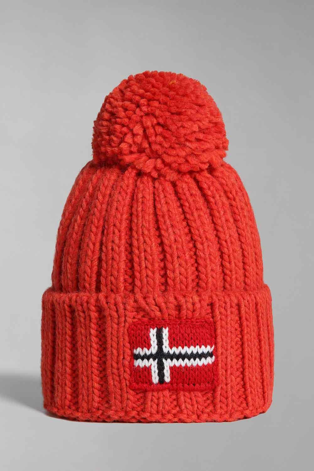 Napapijri-Kids Semiury 6 Red Poppy-Bere-4-Milagron.com