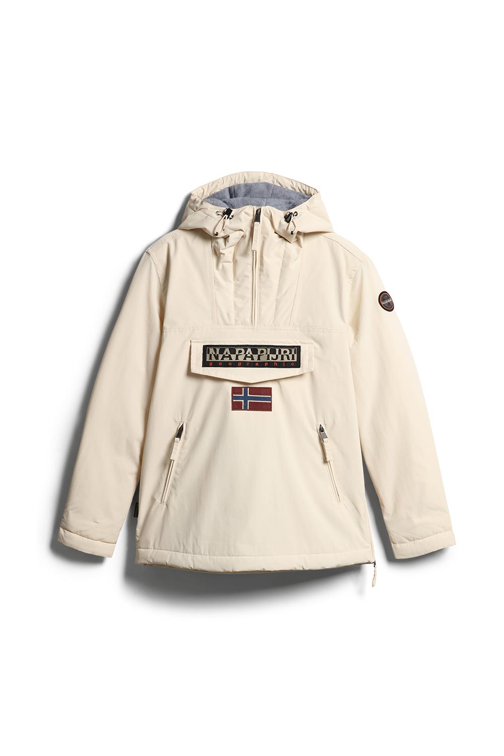 Napapijri-Rainforest Pcoket 4 Whitecap Gray-Yağmurluk-1-Milagron.com