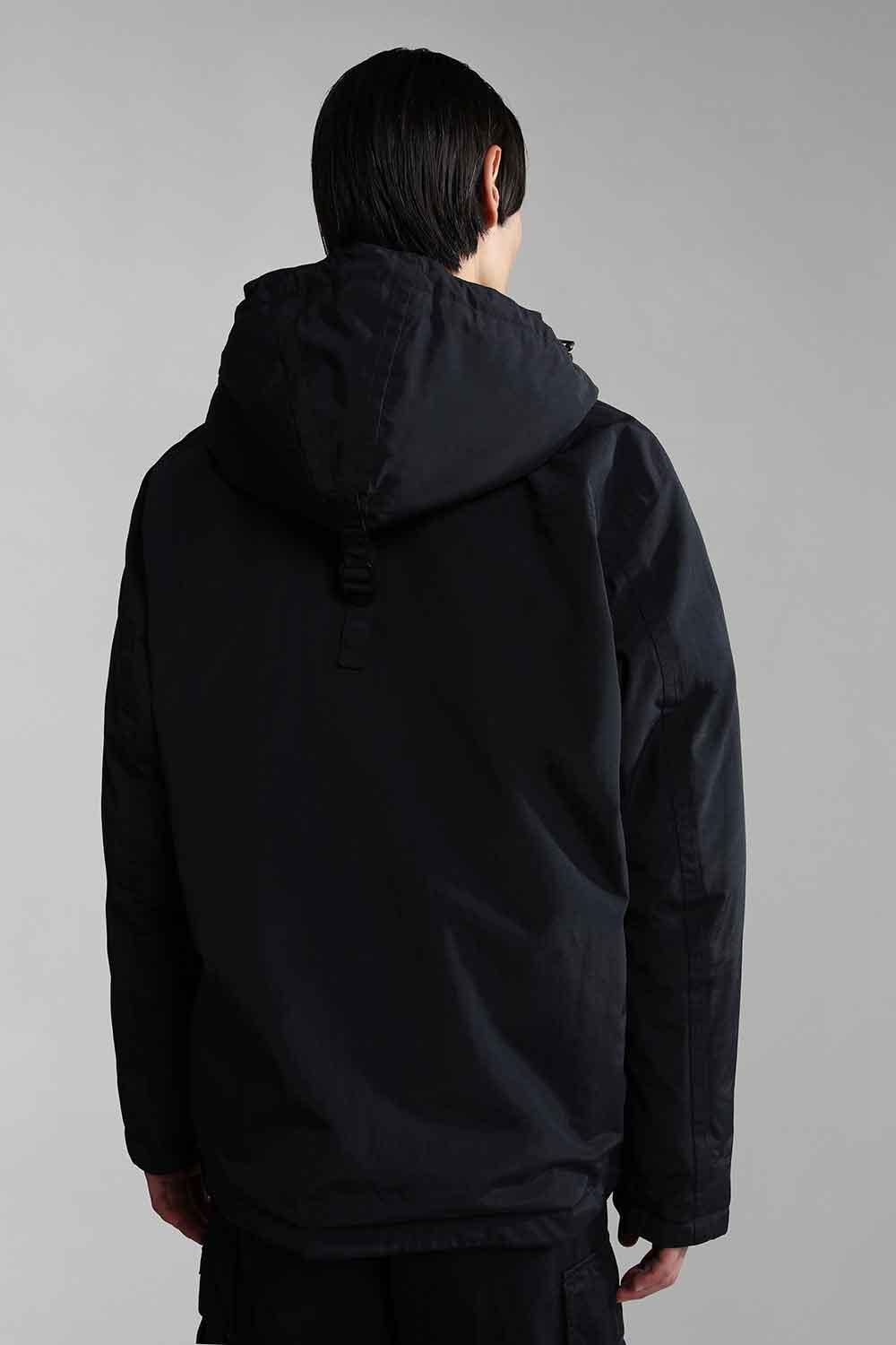 Napapijri-Rainforest Pocket 2 Black 041-Yağmurluk-2-Milagron.com