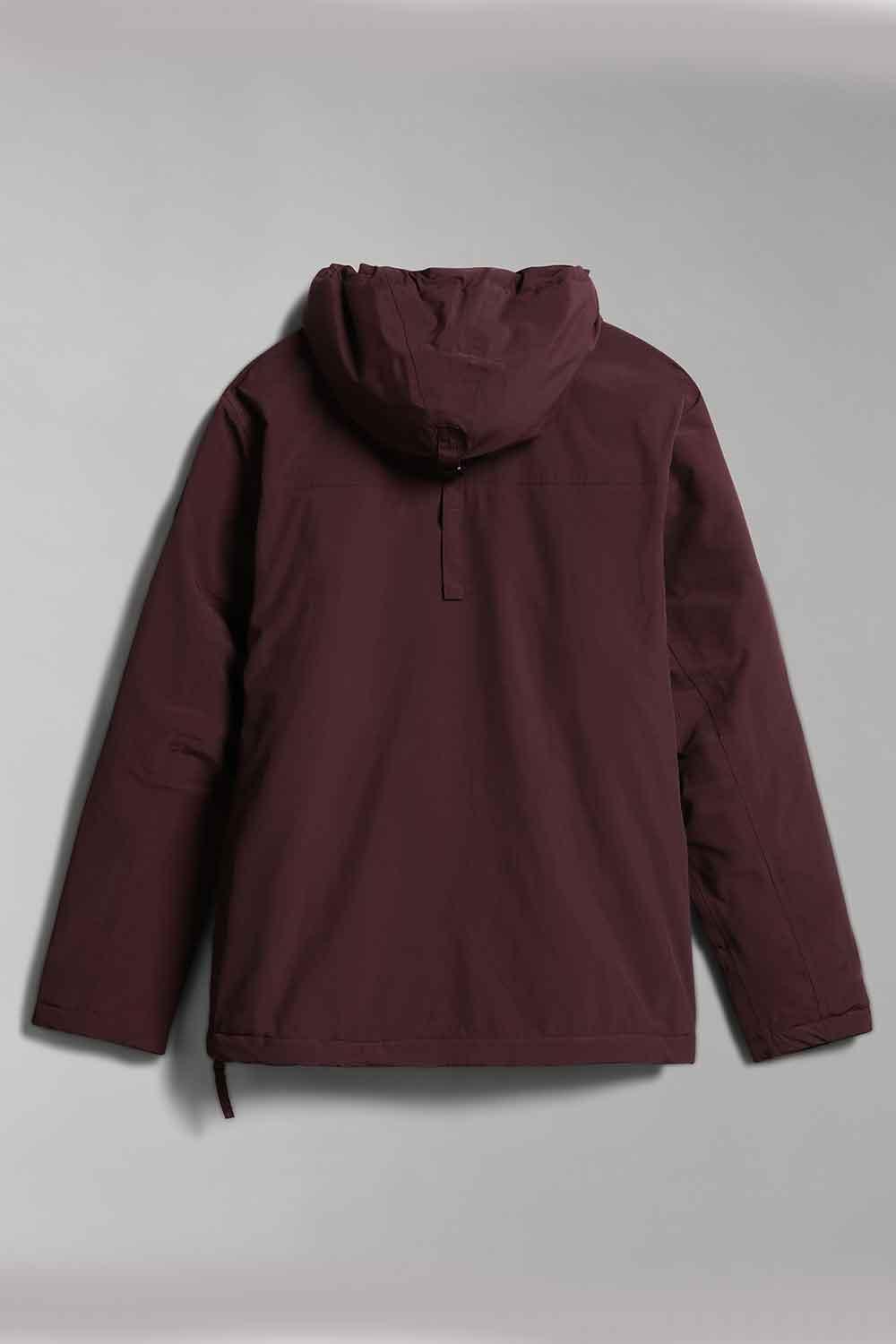 Napapijri-Rainforest Pocket 2 Burgundy Fudge-Yağmurluk-9-Milagron.com