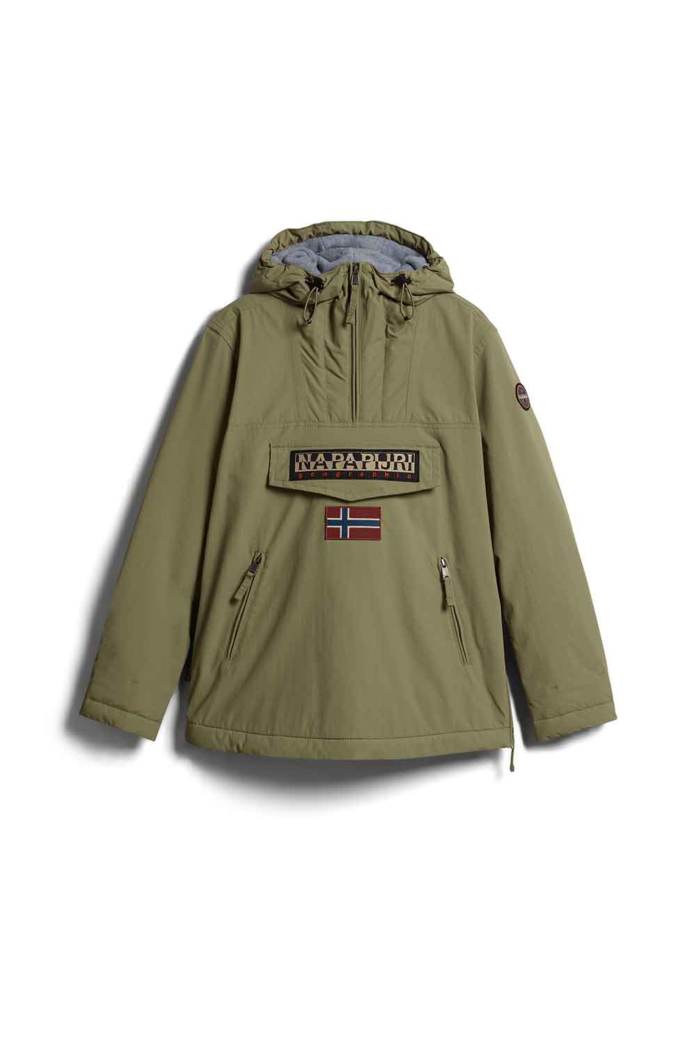 Napapijri-Rainforest Pocket 4 Green Lichen-Yağmurluk-1-Milagron.com