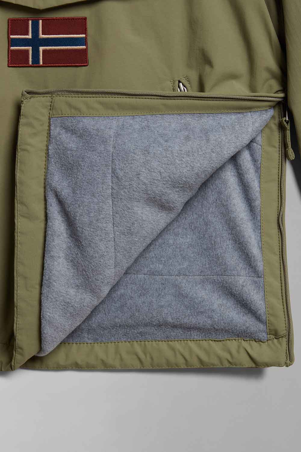 Napapijri-Rainforest Pocket 4 Green Lichen-Yağmurluk-7-Milagron.com