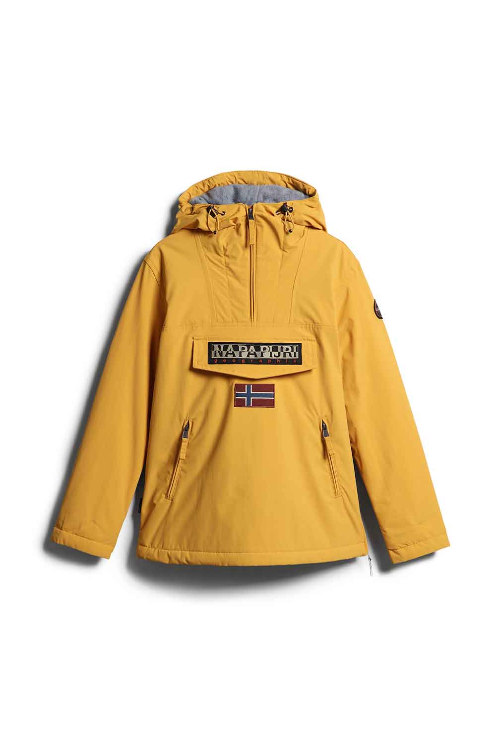 Napapijri-Rainforest Pocket 4 Yellow Amber-Yağmurluk-1-Milagron.com