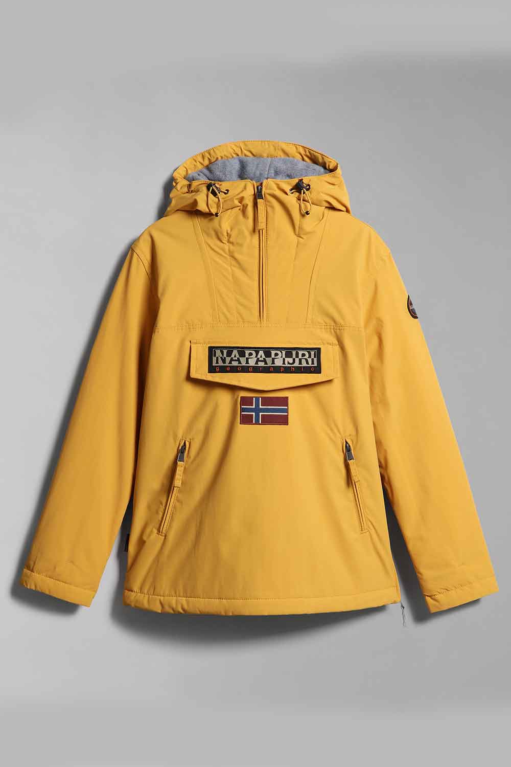 Napapijri-Rainforest Pocket 4 Yellow Amber-Yağmurluk-8-Milagron.com