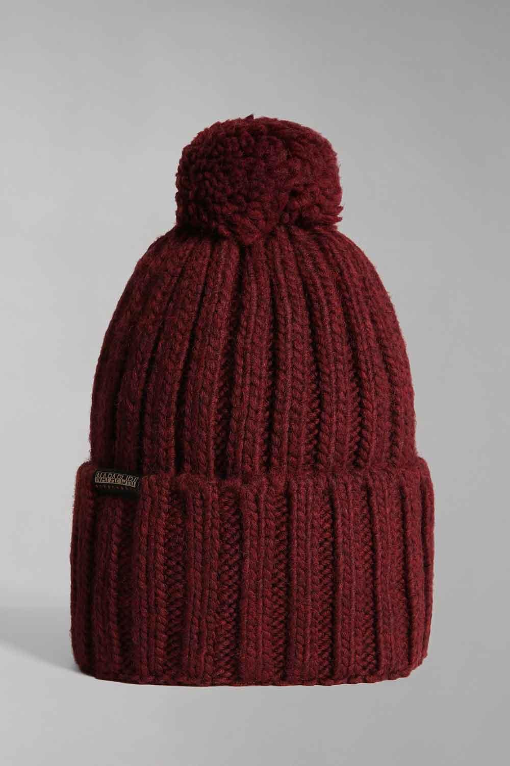 Napapijri-Semiury 5 Burgundy Fudge-Bere-4-Milagron.com