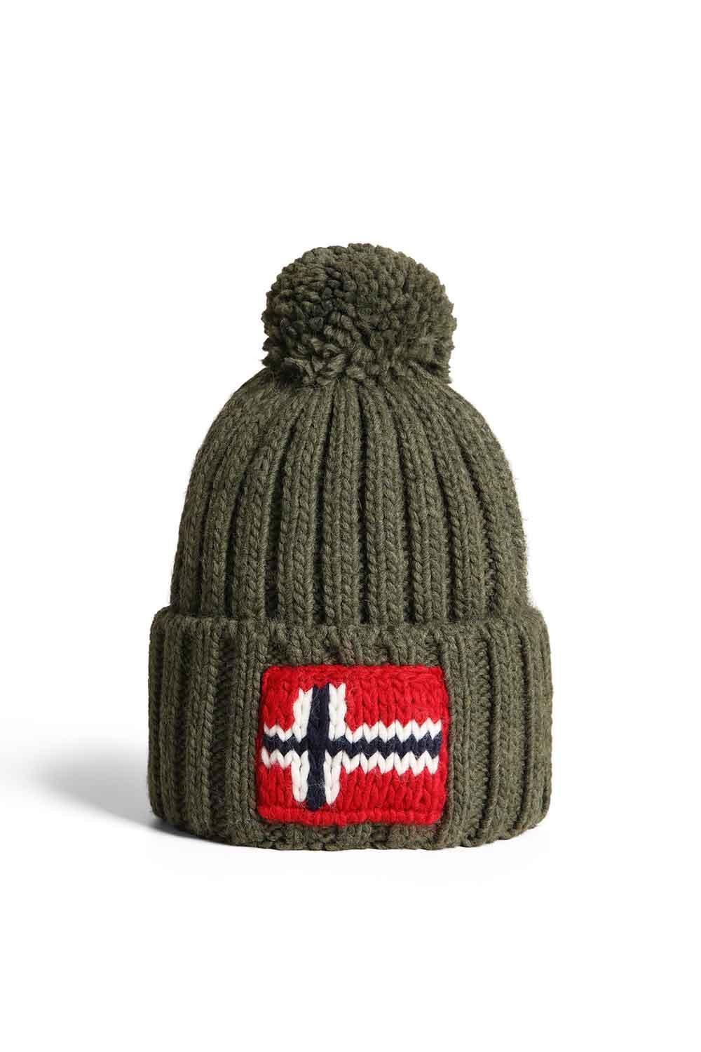 Napapijri-Semiury 5 Green Lichen-Bere-1-Milagron.com