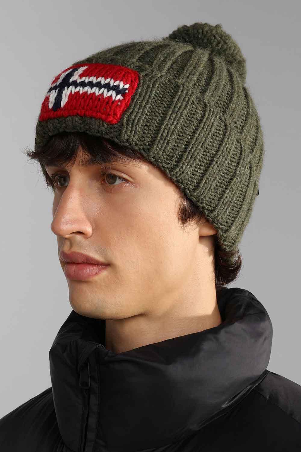 Napapijri-Semiury 5 Green Lichen-Bere-2-Milagron.com