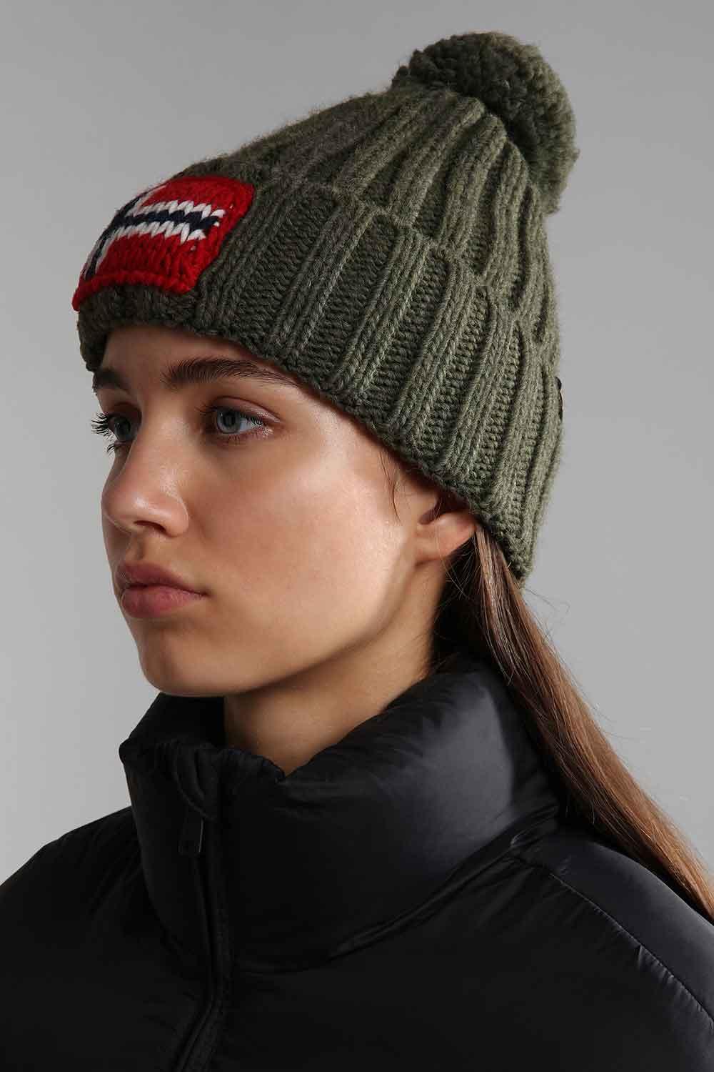 Napapijri-Semiury 5 Green Lichen-Bere-3-Milagron.com