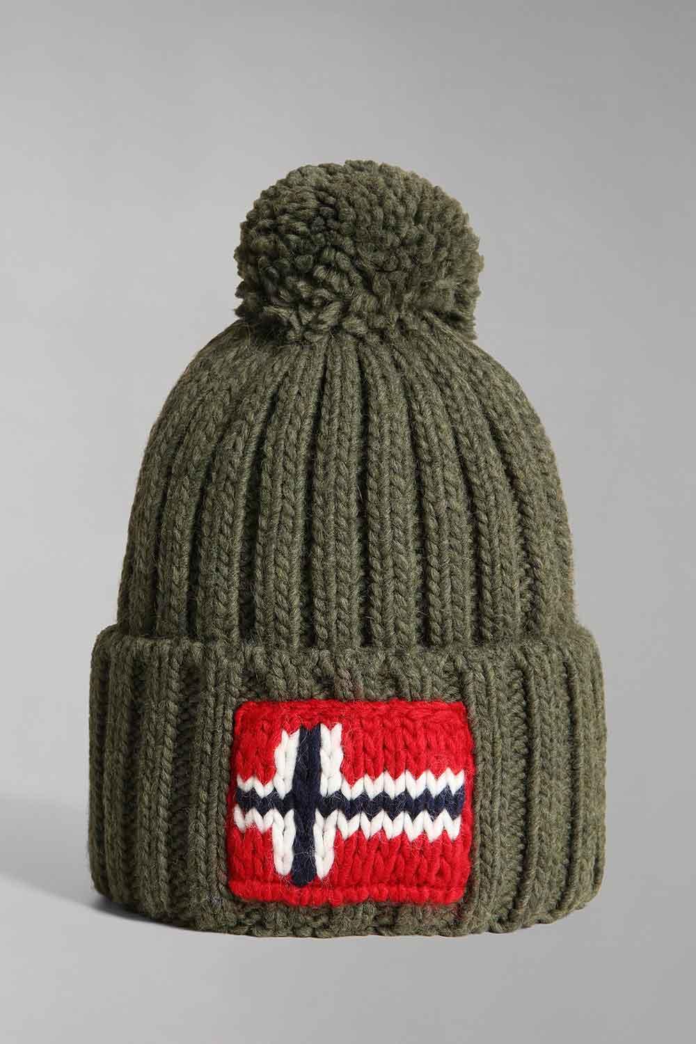 Napapijri-Semiury 5 Green Lichen-Bere-6-Milagron.com