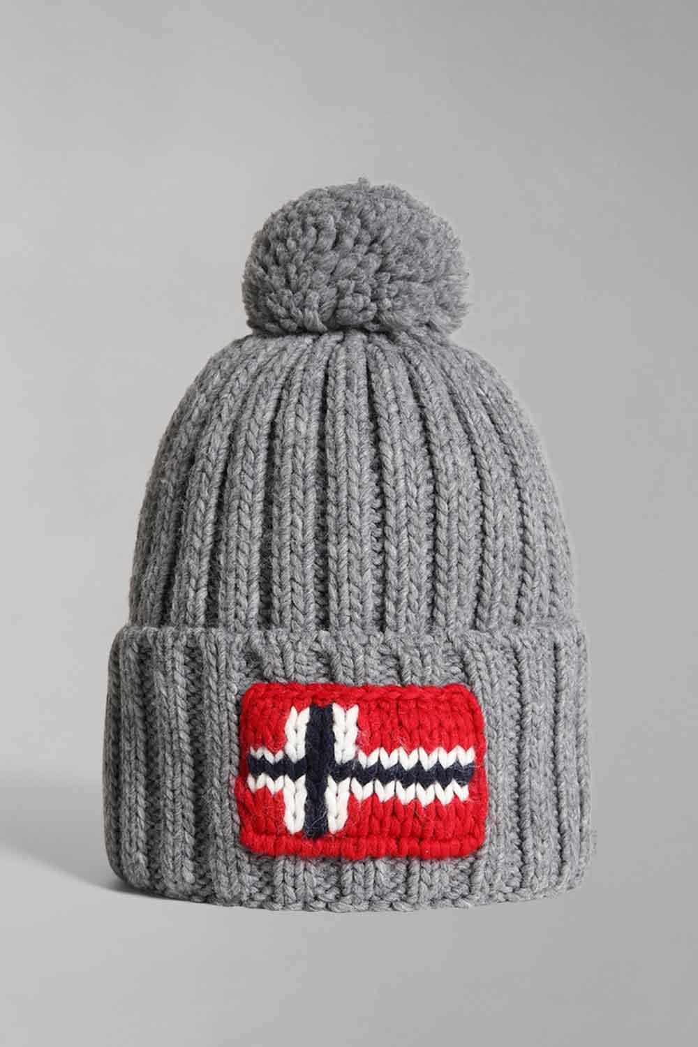 Napapijri-Semiury 5 Grey Melange-Bere-6-Milagron.com