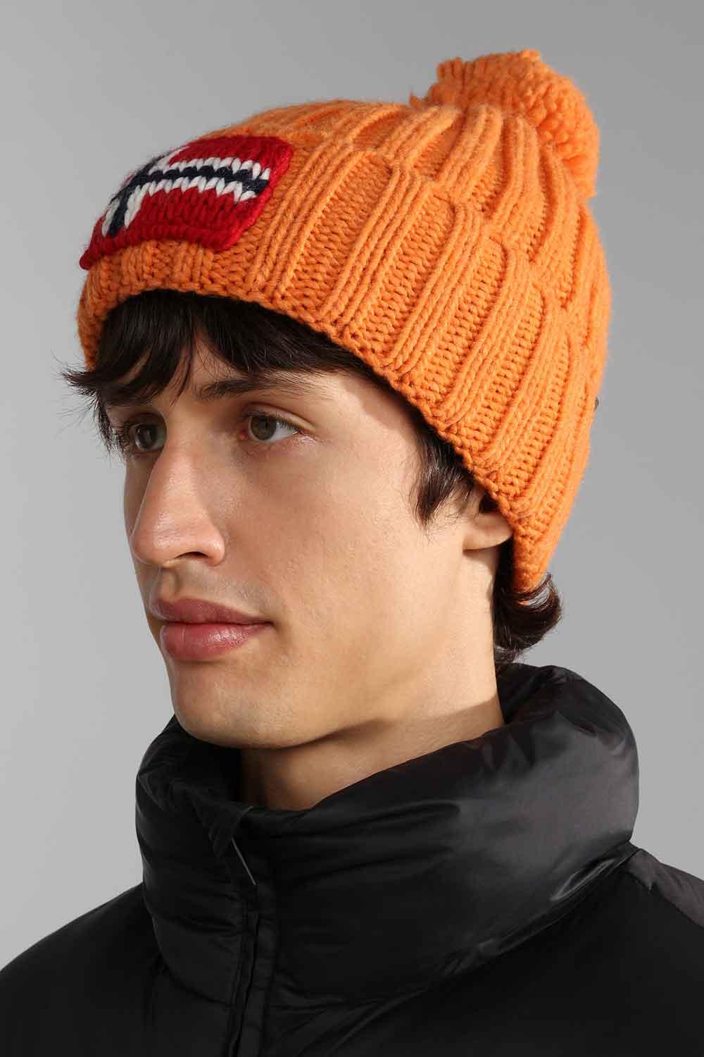 Napapijri-Semiury 5 Orange Buttern-Bere-2-Milagron.com