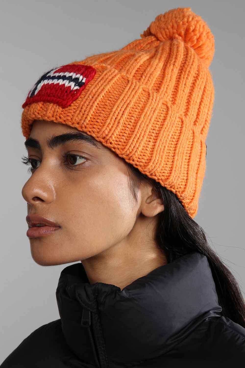 Napapijri-Semiury 5 Orange Buttern-Bere-3-Milagron.com