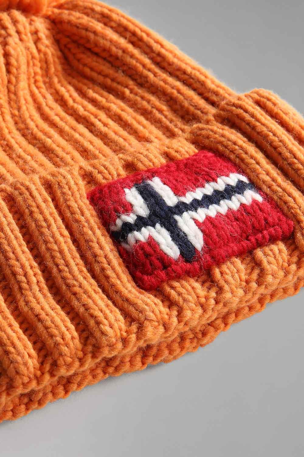 Napapijri-Semiury 5 Orange Buttern-Bere-5-Milagron.com