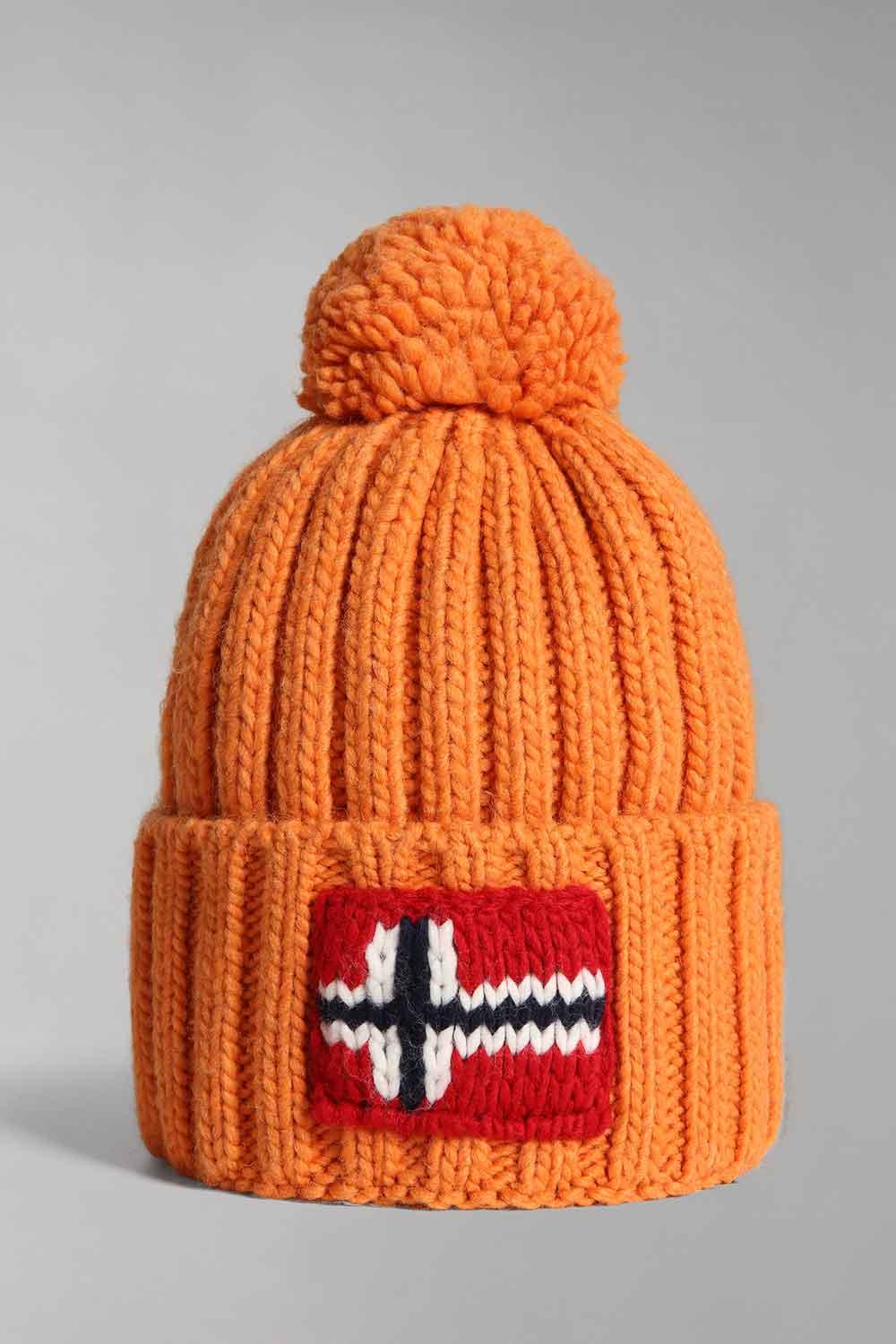 Napapijri-Semiury 5 Orange Buttern-Bere-6-Milagron.com