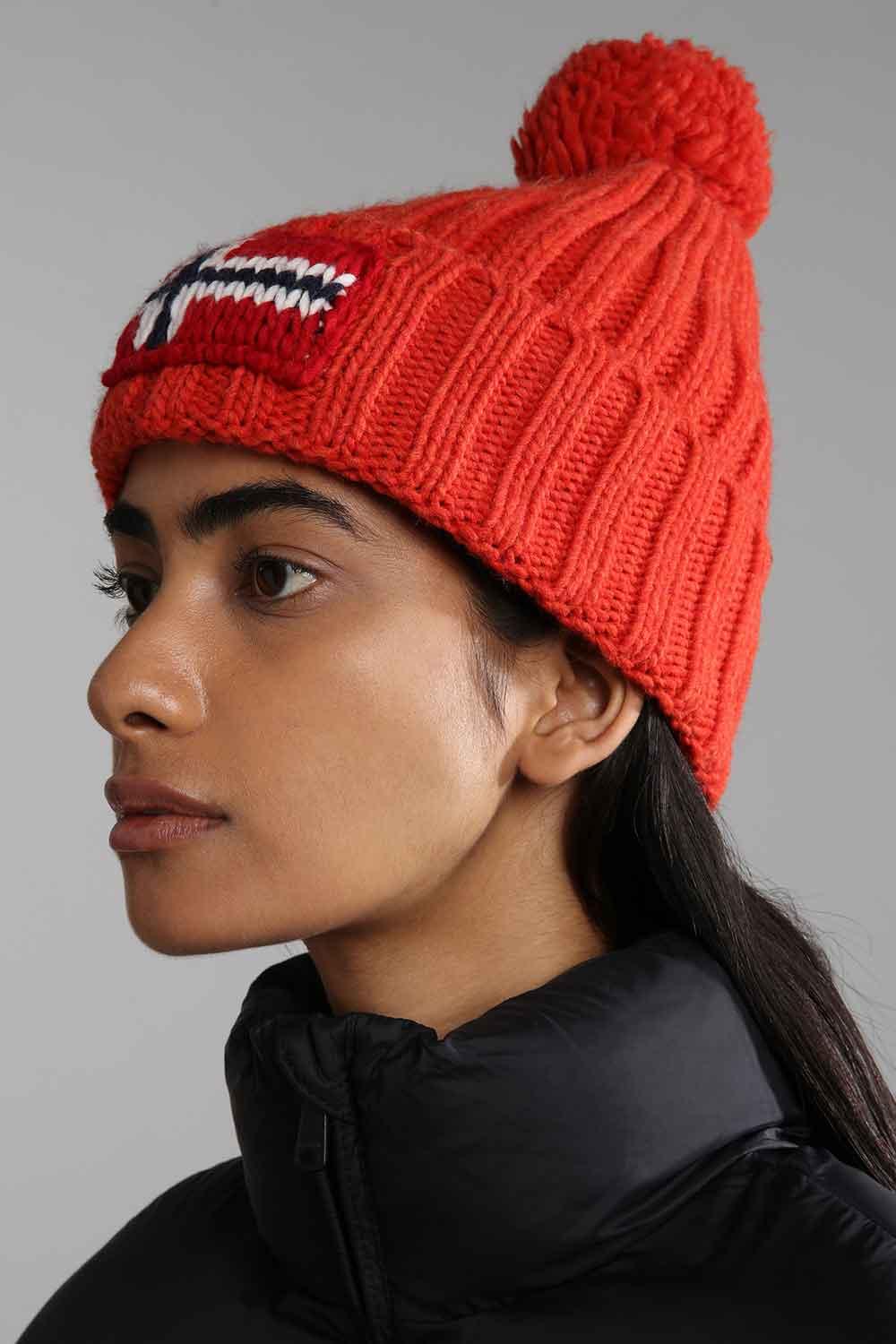 Napapijri-Semiury 5 Red Poppy-Bere-3-Milagron.com