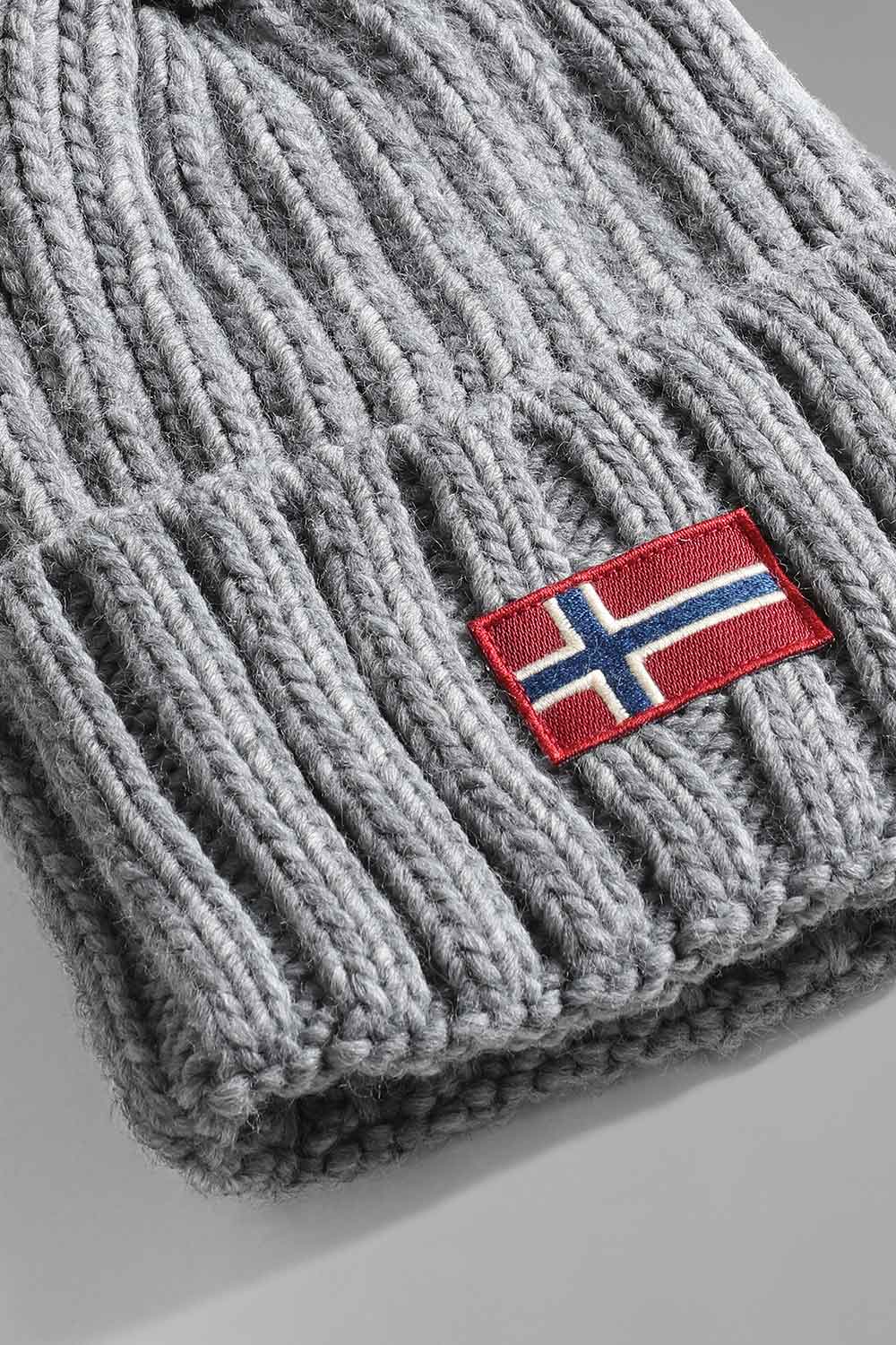 Napapijri-Semiury W 3 Grey Melange-Bere-4-Milagron.com