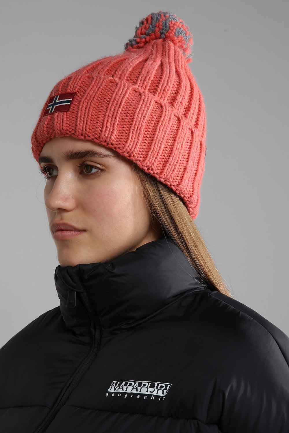 Napapijri-Semiury W 3 Pink Raspberry-Bere-2-Milagron.com