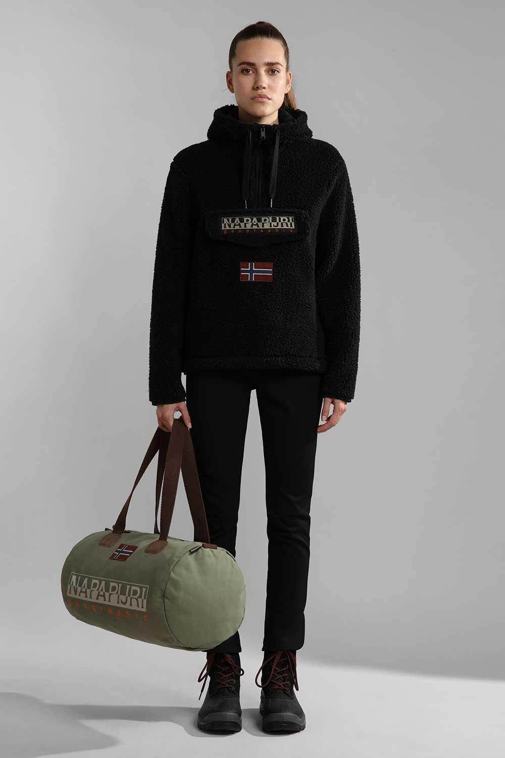 Napapijri-T-Burgee HZH Black-Sweatshirts & Hoodies-5-Milagron.com