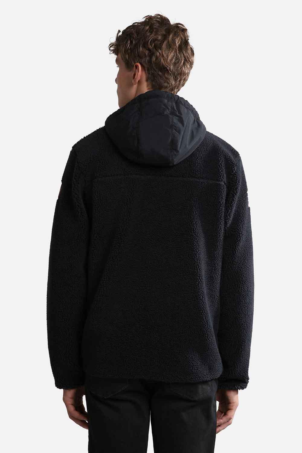 Napapijri-Teide Hoodie Fleecewear-Sweatshirts & Hoodies-2-Milagron.com