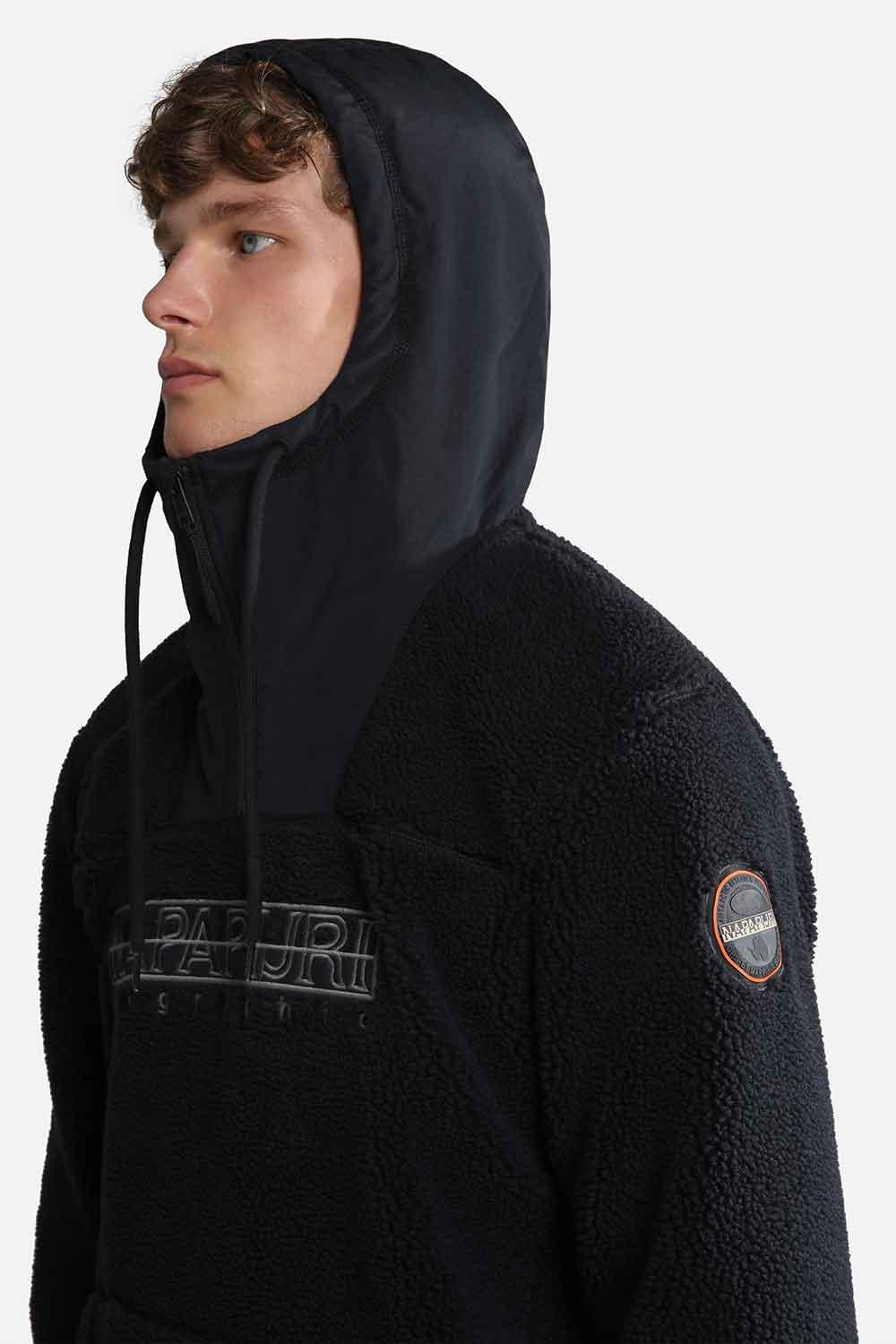 Napapijri-Teide Hoodie Fleecewear-Sweatshirts & Hoodies-7-Milagron.com