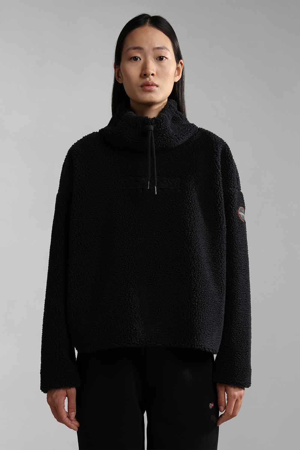 Napapijri-Teide Turtle Neck Fleecewear-Sweatshirts & Hoodies-1-Milagron.com