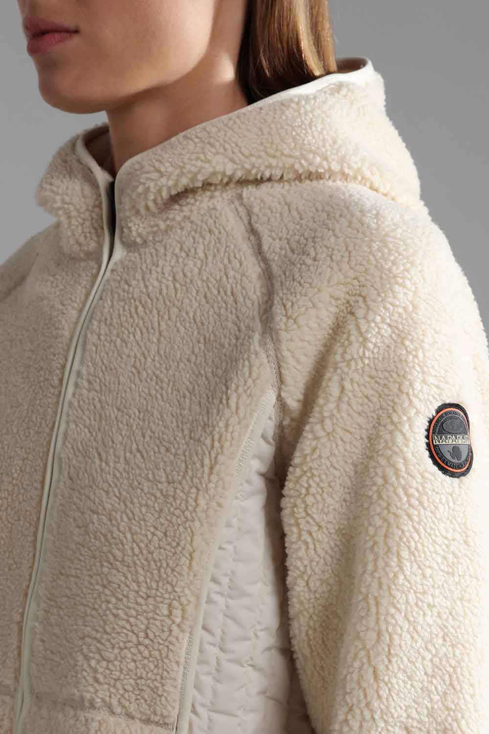 Napapijri-Yupik Full Zip Hoodie Fleecewear-Sweatshirts & Hoodies-4-Milagron.com