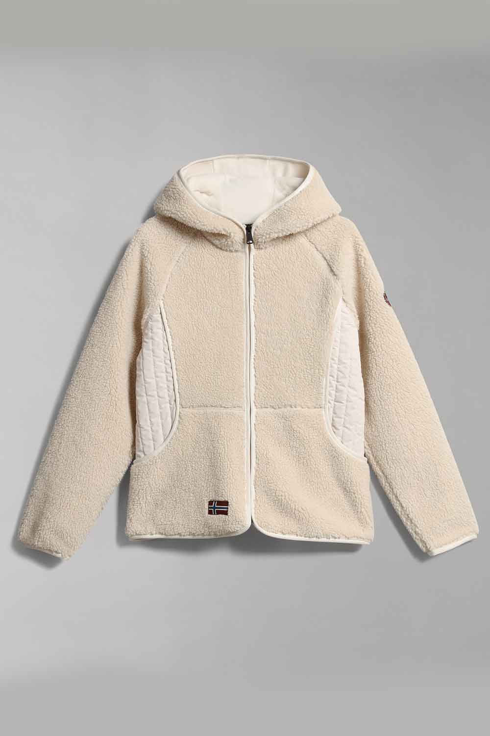 Napapijri-Yupik Full Zip Hoodie Fleecewear-Sweatshirts & Hoodies-6-Milagron.com