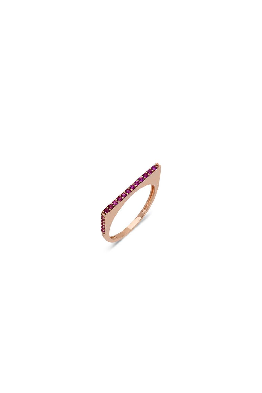 Nayra Jewelry-Stalward Yüzük Pembe-Yüzük-1-Milagron.com
