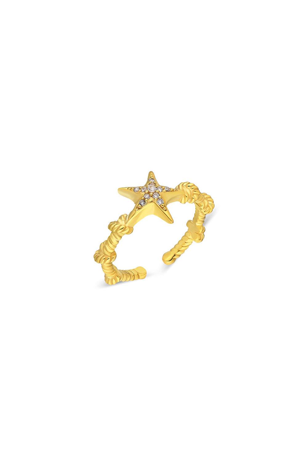 Nayra Jewelry-Starfish Yüzük-Yüzük-1-Milagron.com