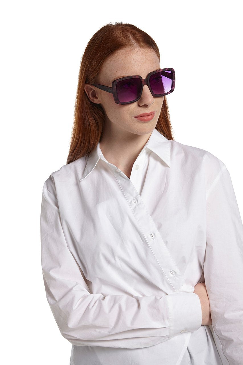 Okkia-Okkia Alessia Unisex Güneş Gözlüğü Rose Havana-Güneş Gözlüğü-5-Milagron.com