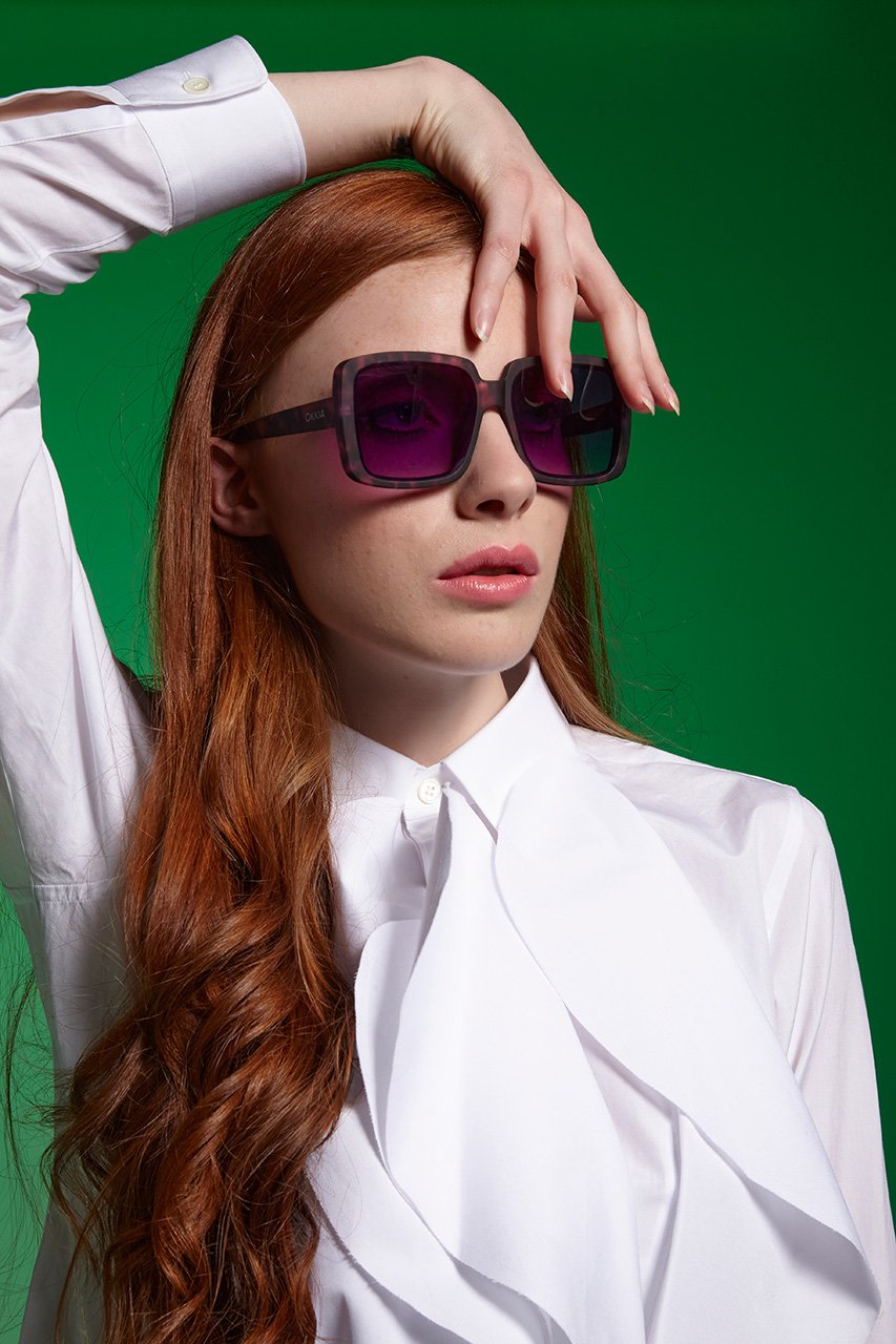 Okkia-Okkia Alessia Unisex Güneş Gözlüğü Rose Havana-Güneş Gözlüğü-8-Milagron.com