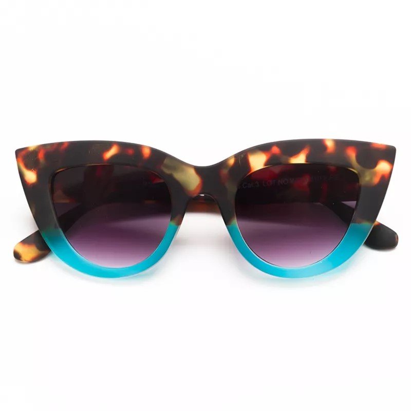 Okkia-Okkia Claudia Big Cat Güneş Gözlüğü Havana Mavisi-Güneş Gözlüğü-1-Milagron.com