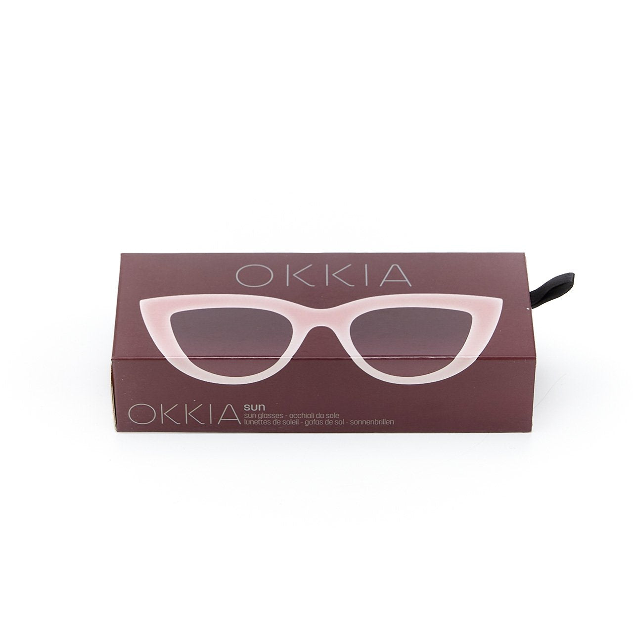 Okkia-Okkia Claudia Big Cat Güneş Gözlüğü Havana Pembesi-Güneş Gözlüğü-8-Milagron.com